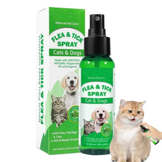 Antiparasitario Spray de Menta 100% Natural | PetClean™